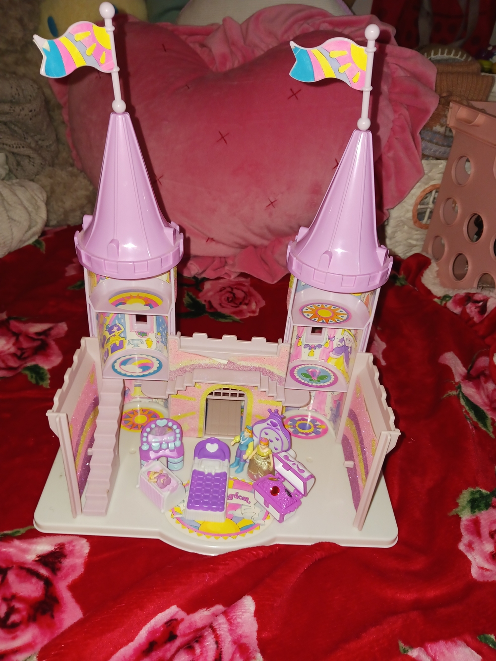 Vintage Sand Kingdom 90s 2000s Y2K Millennial Princess Castle Playset Sand Art